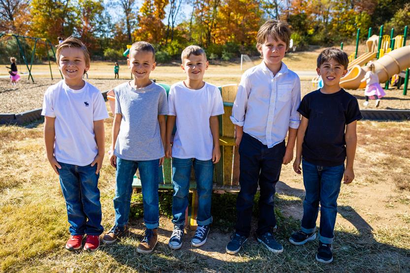 Students dressed in '50s wear smile